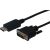 Assmann DisplayPort to DVI-D (Dual Link) (24+1) Cable, 3m Black AK-340301-030-S 84122973