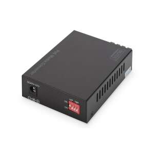Jednomódový mediálny konvertor Digitus Gigabit Ethernet PoE+ DN-82160 84123189 - Média konvertory