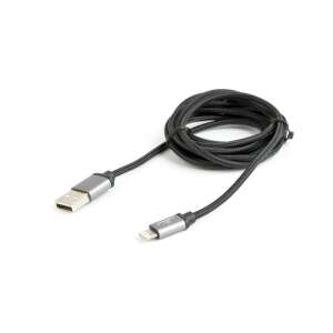 Gembird CCB-mUSB2B-AMLM-6 Черен USB 2.0 към Lightning кабел - Gembird