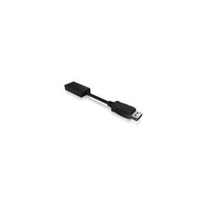 Raidsonic IcyBox IB-AC508A Adaptor DisplayPort la HDMI, negru - Convertoare DisplayPort