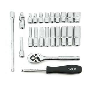 YATO Dugókulcs klt. 23 r. 1/4" 4-13 racsnis hajtókarral CrV *