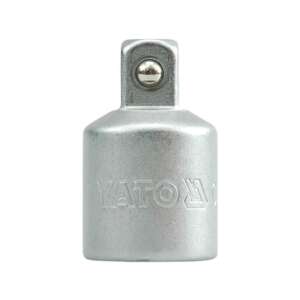 YATO 1/2 inch to 3/8 inch reducer adapter, chrome vanadium steel - Tool