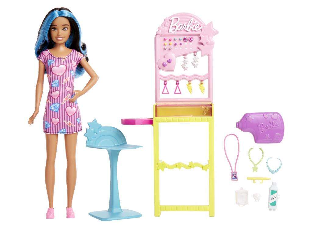 Barbie Skipper - Ékszerkészítő Szett - Baba és Kiegészítők
