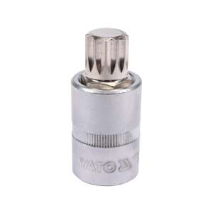 Gniazdo YATO Spline, M16, napęd 1/2 cala, stal CrV - Yato Klucz do wtyczek