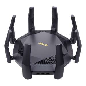 Router Asus RT-AX89X, czarny, widok z góry - ASUS Router Wi-Fi, adapter