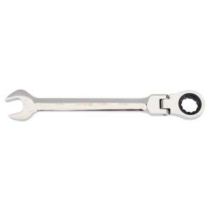 YATO 18 mm-es rugalmas fejes, 72 fogazatú csillag-villás racsnis kulcs, CrV acélból - Yato Villáskulcs