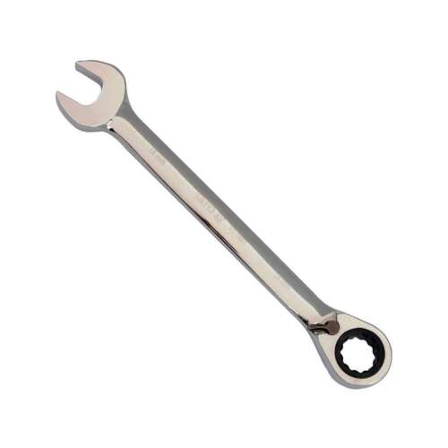 Cheie combinată YATO 17 mm, cu clichet 72 dinți, oțel CrV