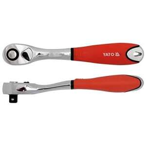 YATO 1/2 cala Przegubowa Rączka z Grzechotką - Klucz do wtyczek
