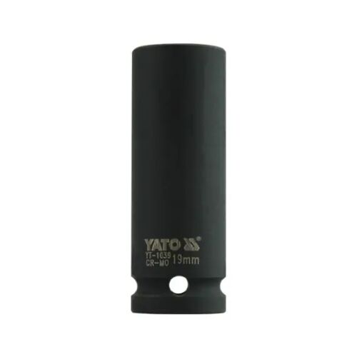YATO 1/2 inch 19mm Deep Socket Wrench, CrMo Steel