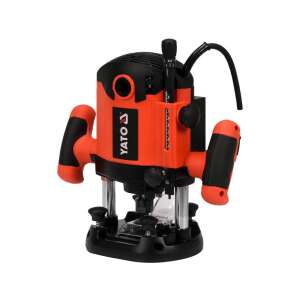 Frezer electric YATO, 2100W, pentru prelucrarea lemnului, cu reglare a adâncimii, aspirare praf și control al vitezei - Scule electrice & Unelte