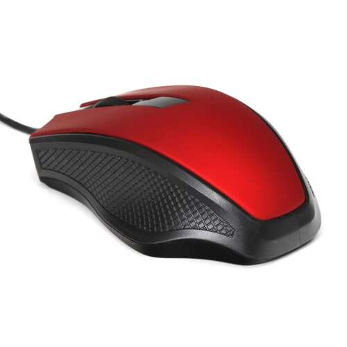 Platinet Omega OM-08 Red Wired Optical Mouse