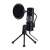 Tracer Digital Pro USB microphone with pop filter and tripod stand