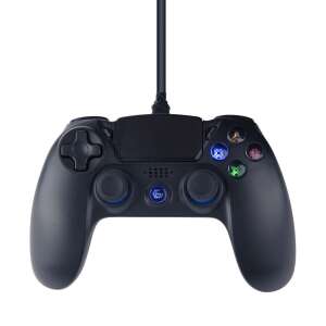 Gembird JPD-PS4U-01 káblový gamepad pre PC a PS4, čierny - Tracer