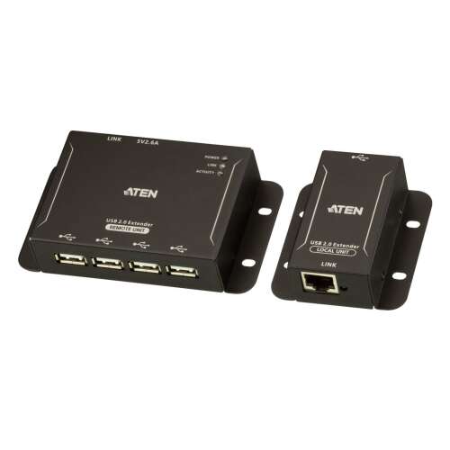 ATEN Удължител 4-портов USB 2.0 Cat 5 (до 50m) (UCE3250-AT-G) 78361857