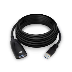 ACT 5m USB-A Signal Booster Cable for reliable data transfer - Data Cable