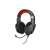 Trust GXT 323 Carus Gaming Fejhallgató, fekete és piros, ferde nézet