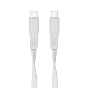 Kabel RivaCase PS6005 Type-C do Type-C, 1,2m, białe - RIVACASE