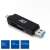 ACT USB-C/USB-A SD/microSD kártyaolvasó, fekete, jellemzők