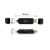 ACT USB-C/USB-A for SD/micro SD Kártyaolvasó Fekete AC6375 93391388