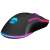 Everest SM-G14 DUSK RGB Gaming Egér, fekete, ferde nézet