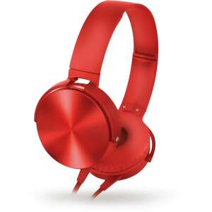 Platinet FreeStyle Červené stereo slúchadlá s Extra Bass - Technické zariadenia a elektronika