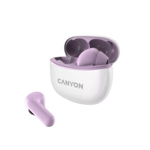 Canyon TWS-5SPU lila Bluetooth fülhallgató töltőtokkal - Canyon