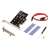 Conceptronic EMRICK04B 2-w-1 karta M.2 PCIe, M.2 SATA x 1, M.2 NVMe x 1, z akcesoriami