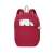 RivaCase 5422 Roter Rucksack mit Telefon in der Tasche