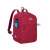 RivaCase 5422 Small Urban 10,5" Notebook Backpack - Red - Side view with items