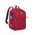 RivaCase 5422 Small Urban 10,5" Notebook Backpack - Red - Side view with items