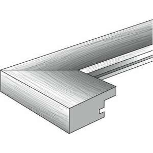 Walther HO440W Home 44,5x44,5 képkeret, krémfehér, a keret közeli képe - Walther