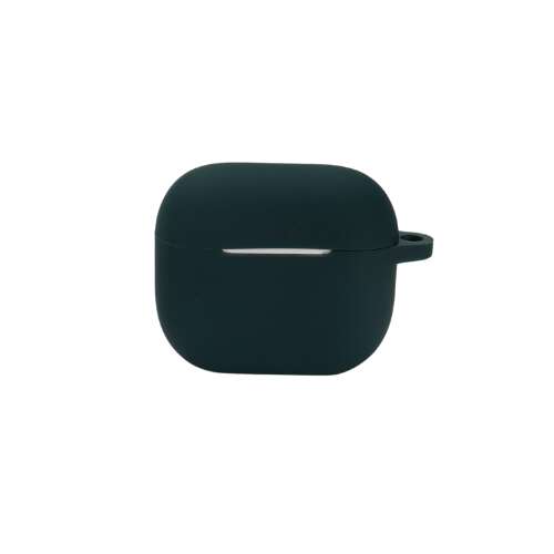Sötétzöld szilikon tok Apple AirPods 3 töltőtokhoz - Headset kiegészítő