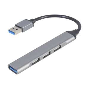 Gembird UHB-U3P1U2P3-02 Hub USB 3.1 Tip A cu 4 Porturi, Argintiu - Gembird