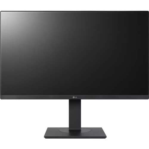 LG 27BQ65UB-B 27 hüvelykes 4K UHD monitor, elülső nézet