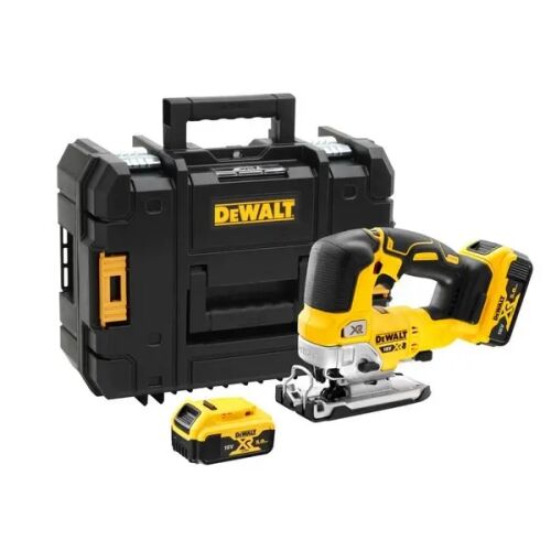 DeWALT DCS334P2 18V XR Akkus Dekopírfűrész Készlet akkumulátorral, töltővel és tokkal