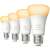 Philips Hue White Ambiance E27 smart light bulbs, 4 pack, warm white light