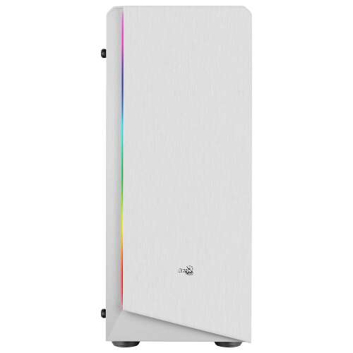 Aerocool Rift RGB Midi Tower Computergehäuse - Weiß - Acryl-Seitenwand 72692214