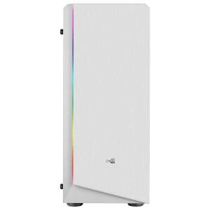 Aerocool Rift RGB Midi Tower Számítógépház - Fehér - Akril Oldalpanel 72692214 - Számítógépház