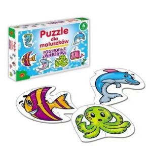 Alexander Unterwassertiere Puzzleteile mit Box - ALEXANDER