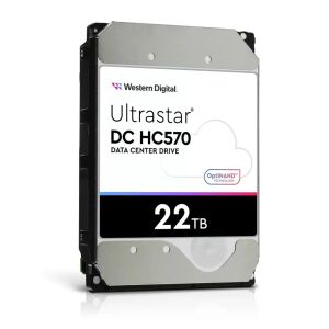 Western Digital 22TB Ultrastar DH HC570 SAS 3.5" server HDD 134285389 - Western Digital Internal Hard Drife