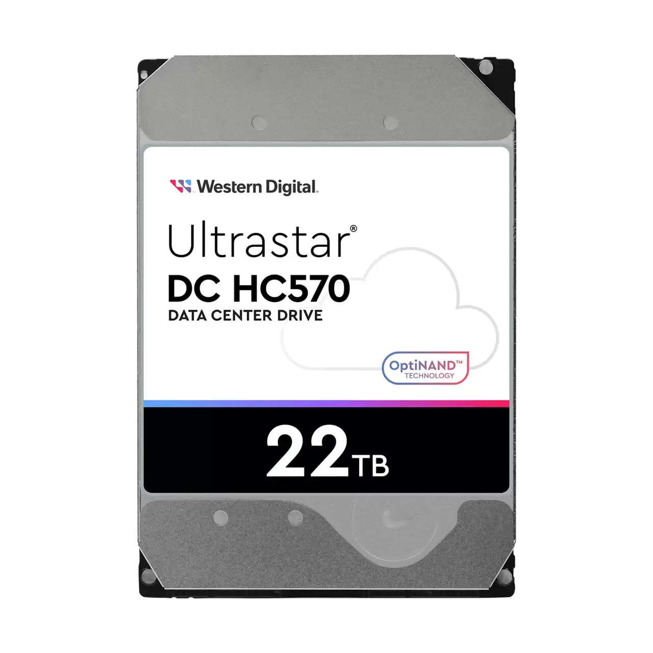 Western digital 22tb ultrastar dh hc570 sas 3.5" szerver hdd