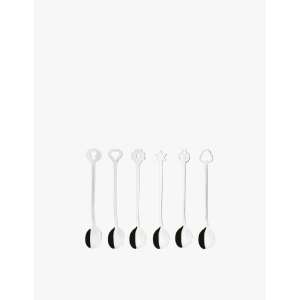 Sambonet New Portafortuna teáskanál készlet - Ezüst (6 darabos) - Kanál
