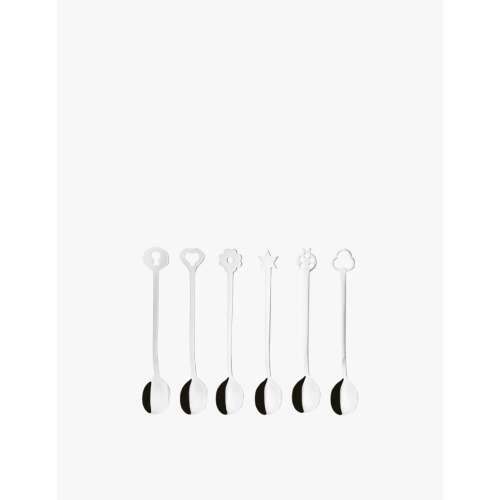 Sambonet New Portafortuna teáskanál készlet - Ezüst (6 darabos)