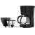 ECG KP 2116 Easy coffee maker, black, with filter and scoop