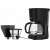 ECG KP 2116 Easy coffee maker, black, with filter and scoop