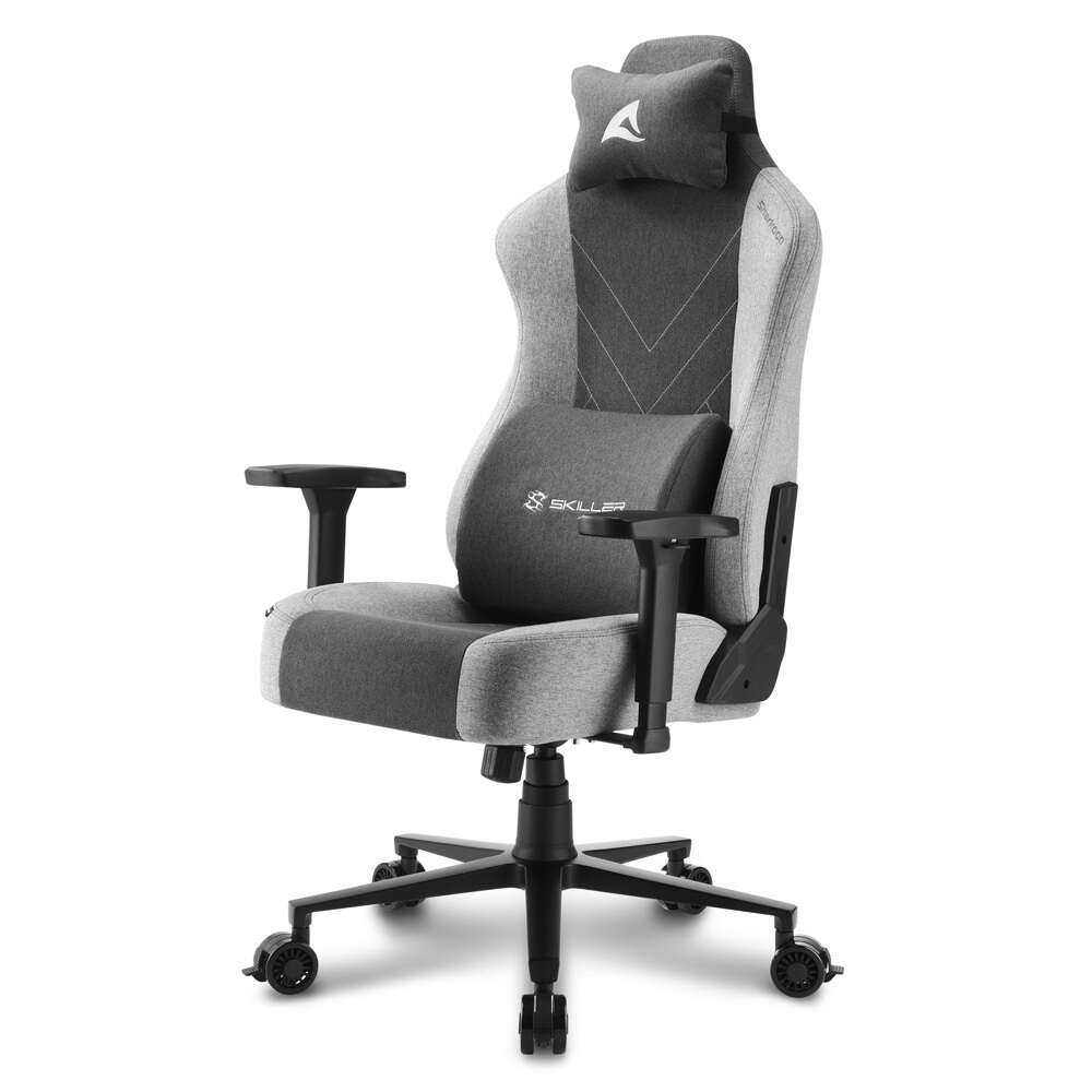 Sharkoon skiller sgs30 fabric gamer szék - fekete/szürke