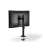 Digitus DA-90397 15''-32'' LCD TV/Monitor desk mount, black, back view with monitor attached