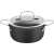 Ballarini Alba 4,7 L Topf Schwarz mit Glasdeckel