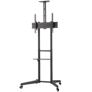 Neomounts by Newstar FL50-550BL1 37-70 inch TV stand with wheels, black - NewStar