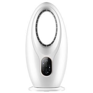 Преден изглед на бял вентилатор TOO Fanb-50-101-W без перки - TOO